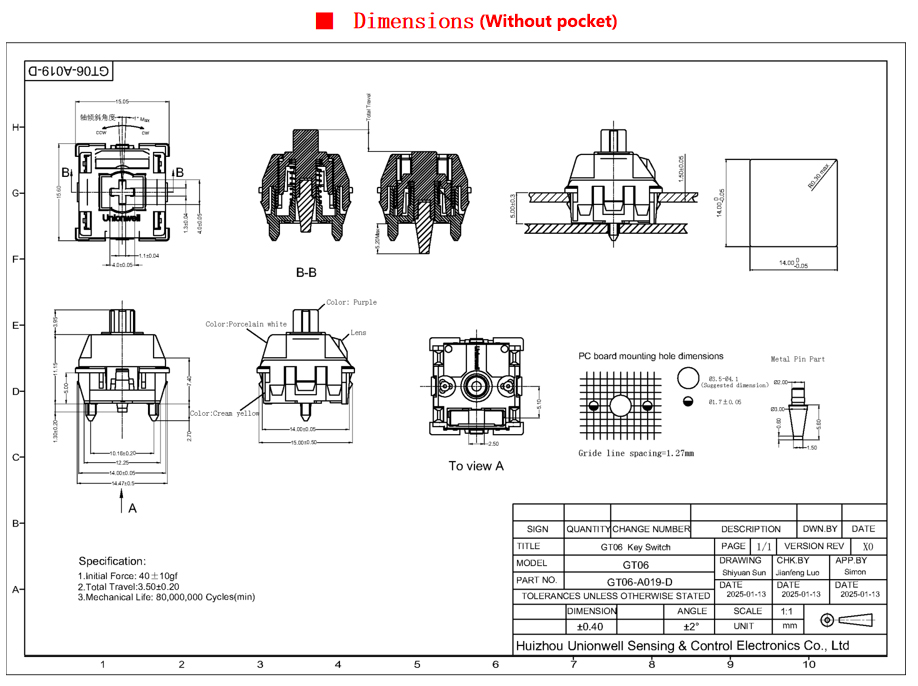 inductive keyboard switch dimensions-2